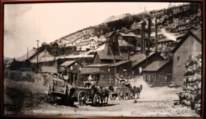 Minnie and White Cap Mines, California Gulch, Leadville, late 1800s.
