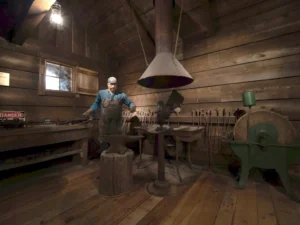Blacksmith in the Hardrock Mine walkthrough.
