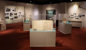 The Matchless Mine exhibit at the National Mining Museum.
