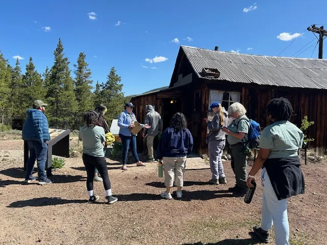 Tour Attendees at The Matchless Mine