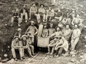 Suffolk Miners, San Miguel County, Colorado, 1890s.
